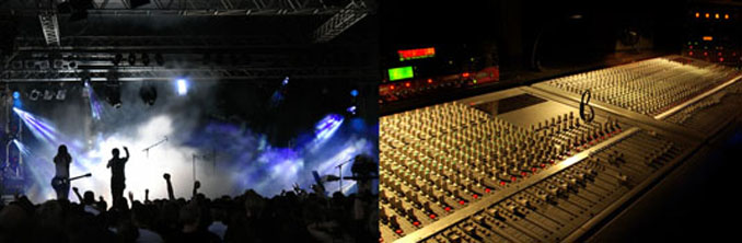 Stage and Studio Mixing Console